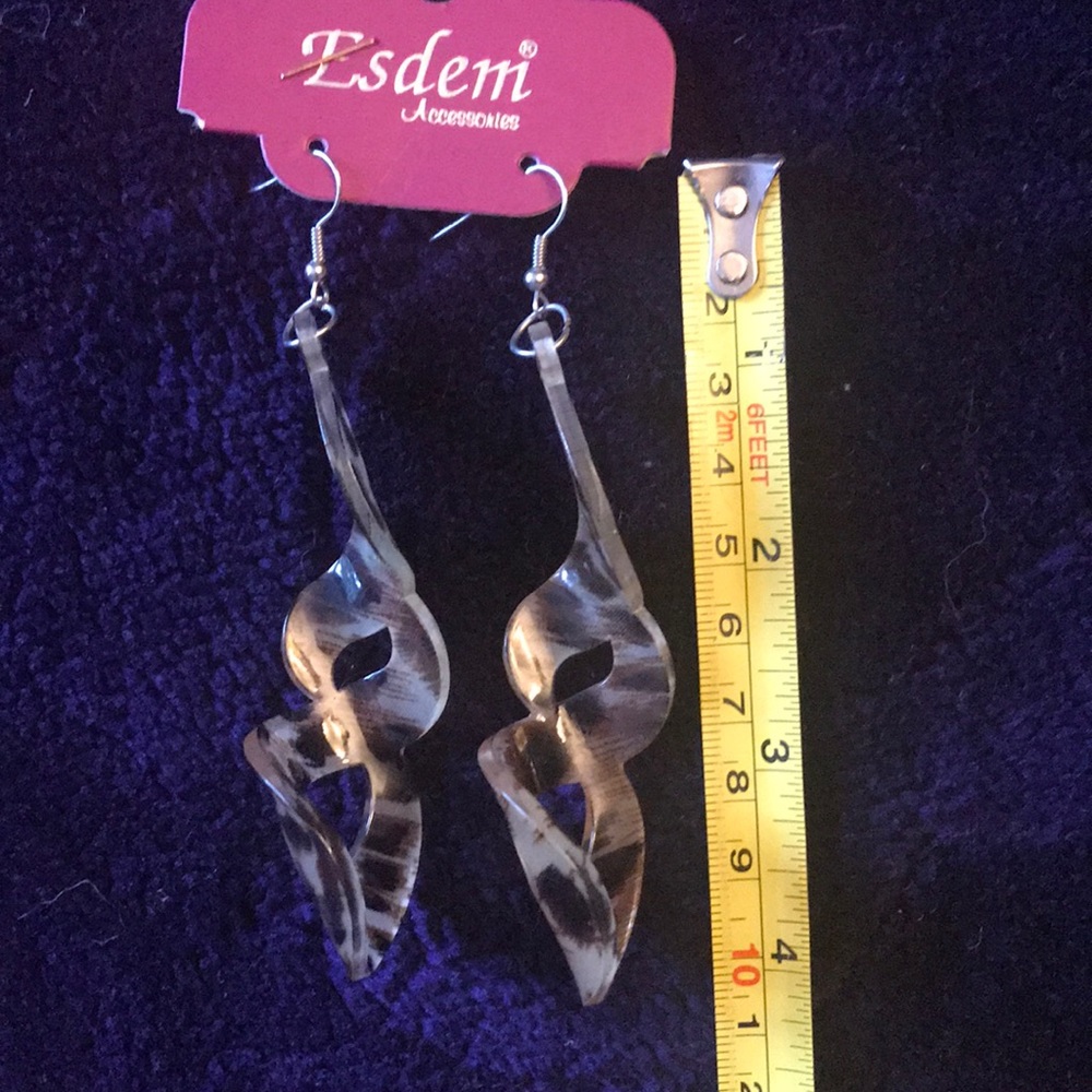 🌟 Leopard earrings 🌟 - Picture 3 of 3